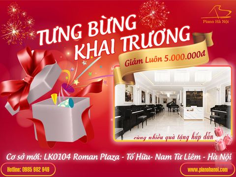 Piano Hà Nội Khai Trương Cơ Sở Mới