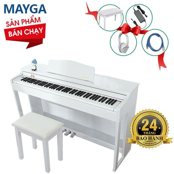 Piano Mayga MP-13WH New
