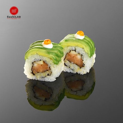  C4 cá hồi sốt cay phủ bơ- 8 pcs 