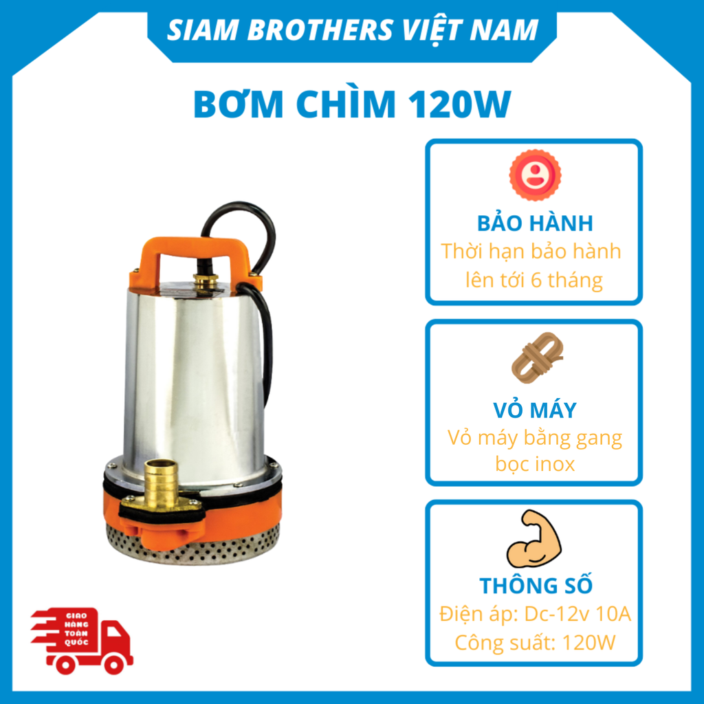 Bơm Chìm BPS-12V-120W