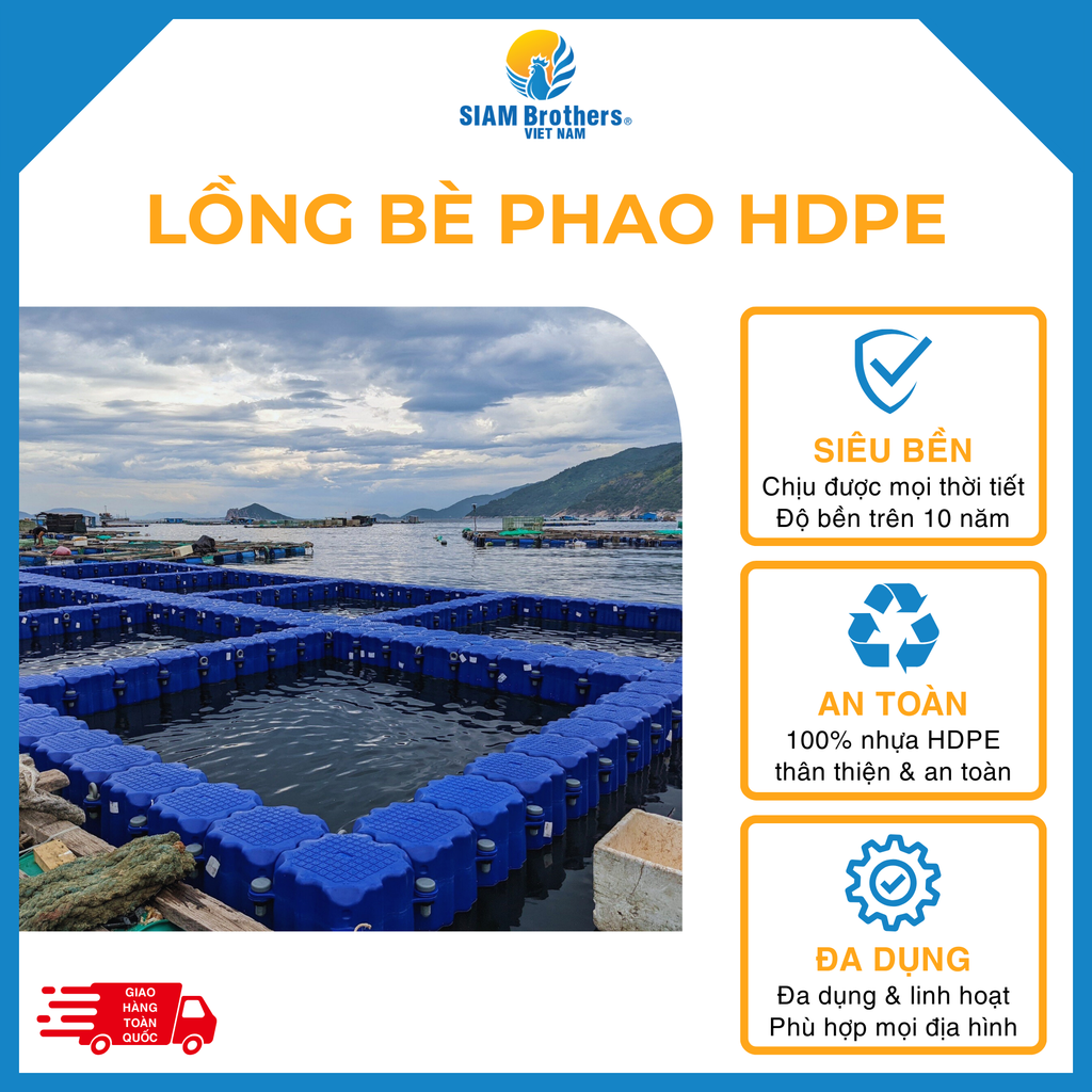 Phao Lồng Bè HDPE