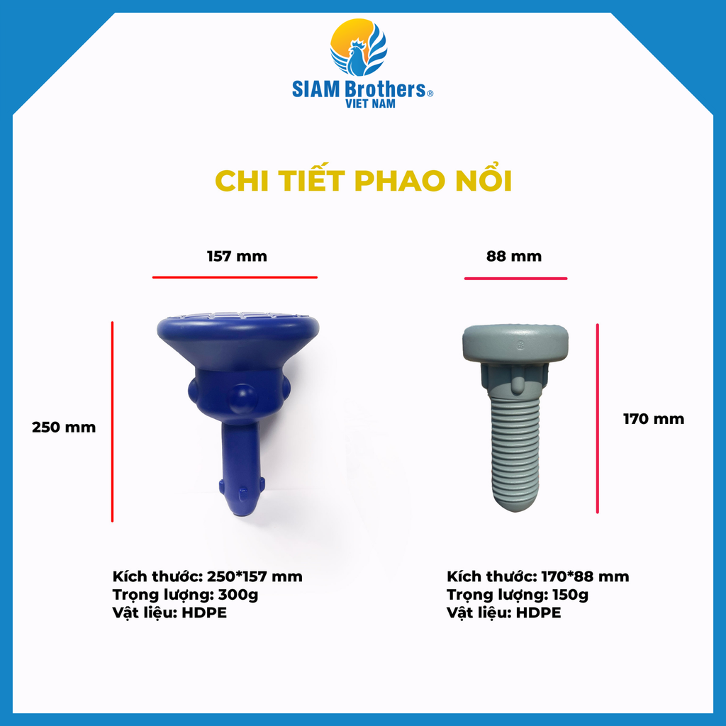 Phao Nổi HDPE Đa Năng