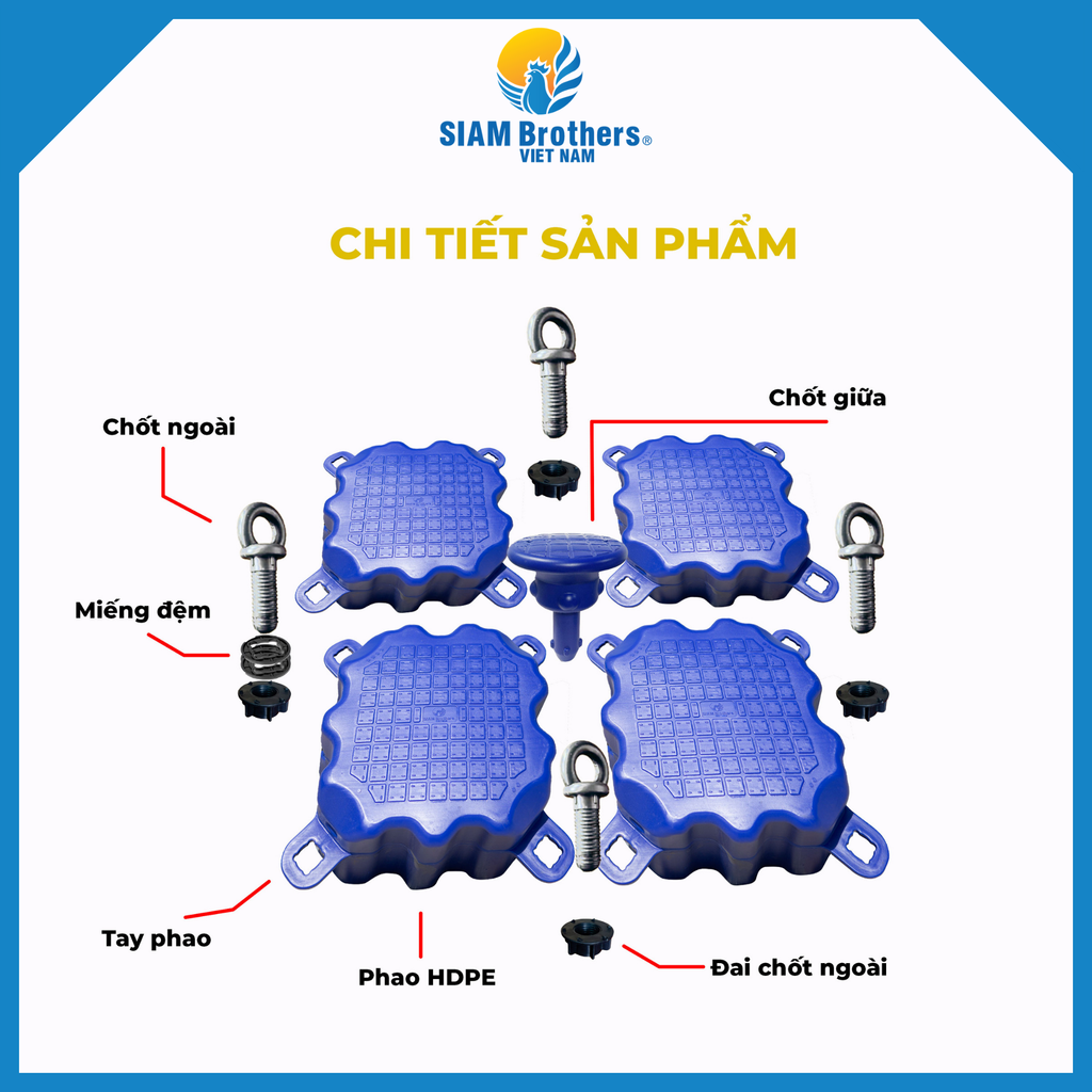 Phao Nổi HDPE Đa Năng