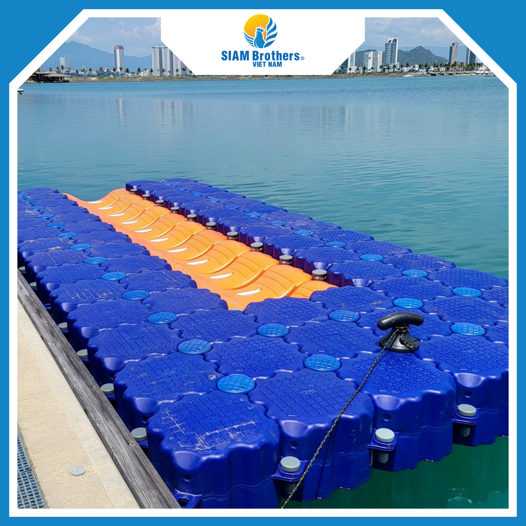 Bến Đậu Phao Nổi HDPE (Du Thuyền, Ca nô, Jetski)