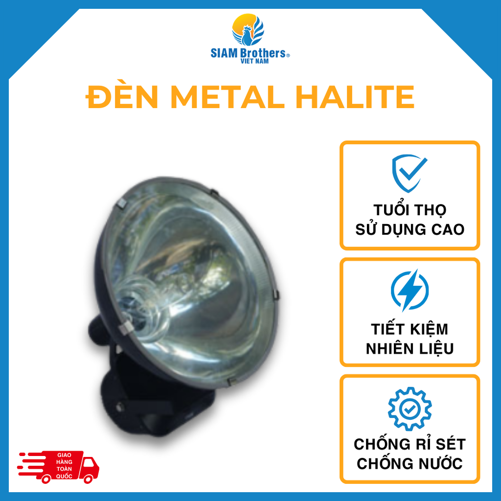 Bộ Đèn Gata Metal Halite