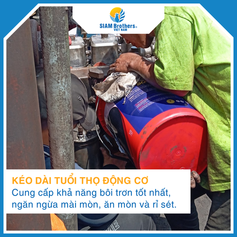  Dầu Nhớt PTT Seatech 5000 cho tàu cá 
