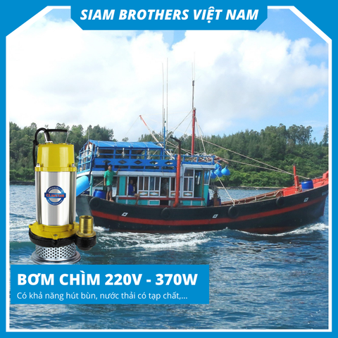  Bơm Chìm Bọc Inox SSS1.5-16-0.37-370W 