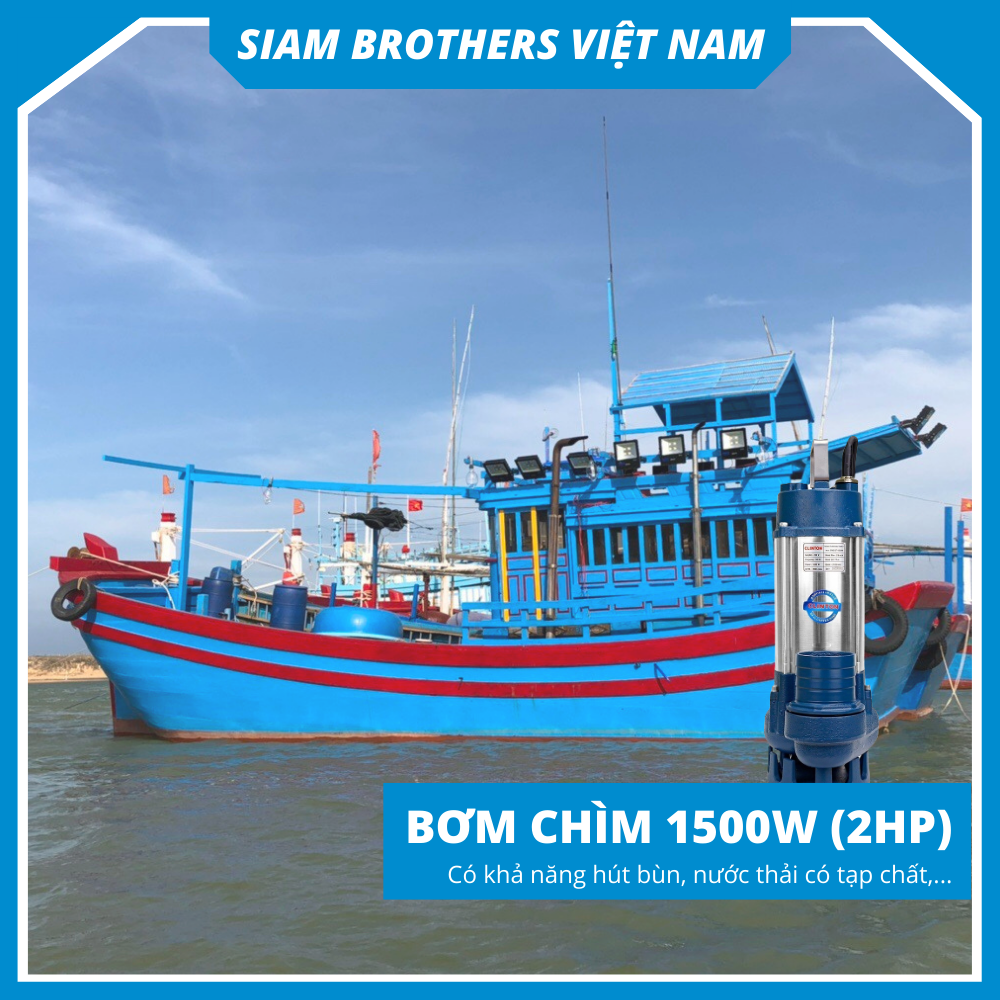 Bơm Chìm Công Suất Cao SWQD-3”-1500W