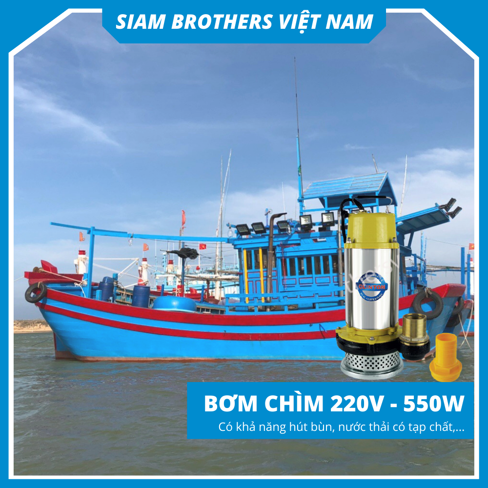 Bơm chìm bọc inox SSS10-10-0.55-550W