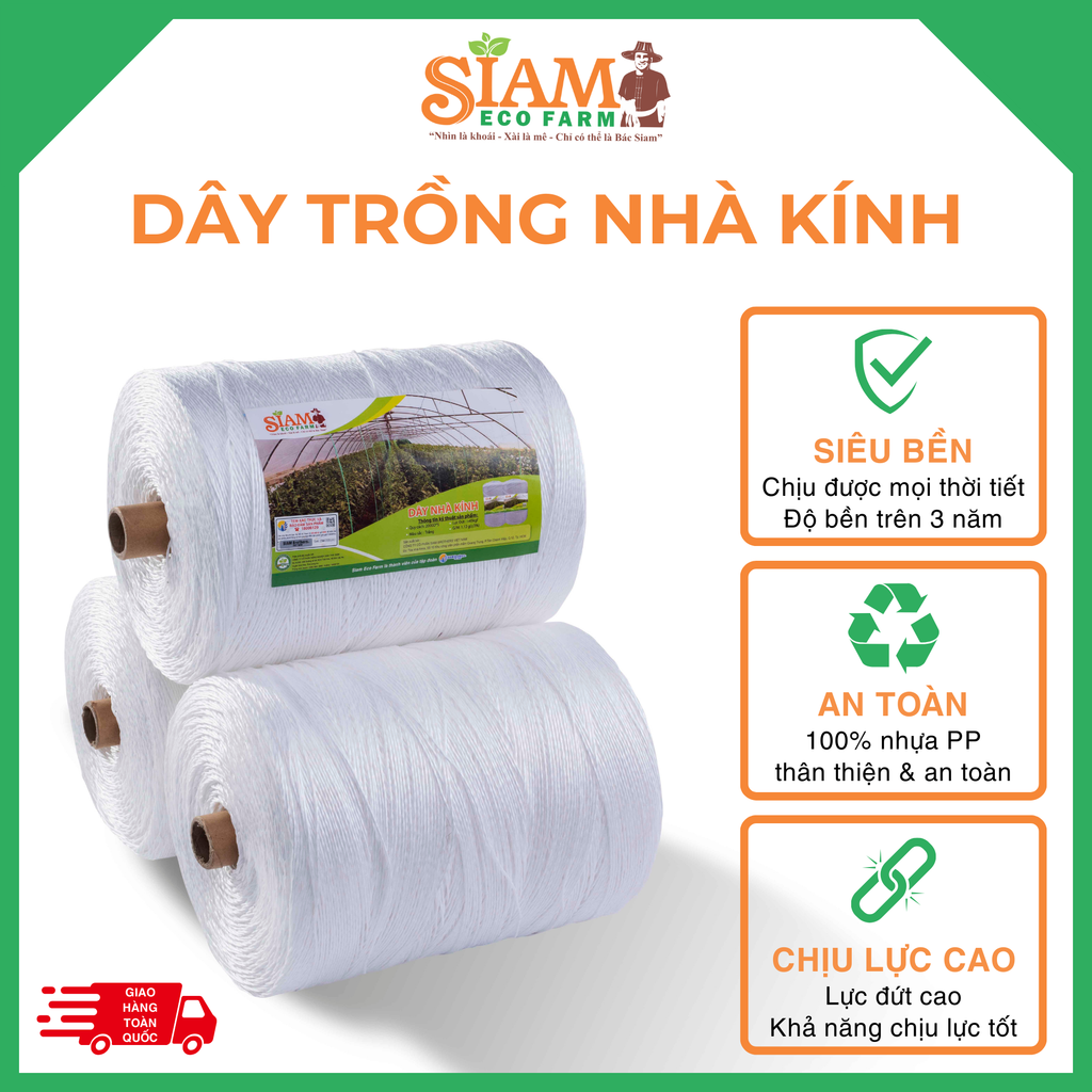 Dây Nhà Kính - Sợi Se Nông Nghiệp