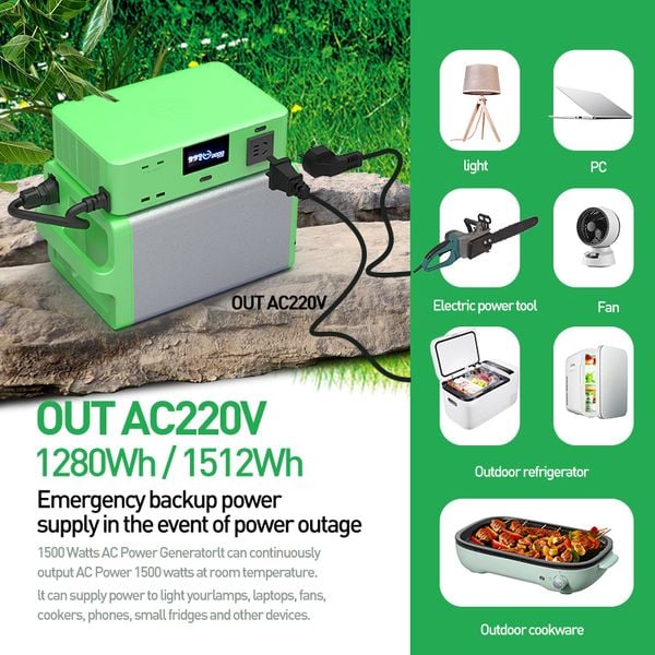  Bộ lưu điện lưu động (Portable power station) 