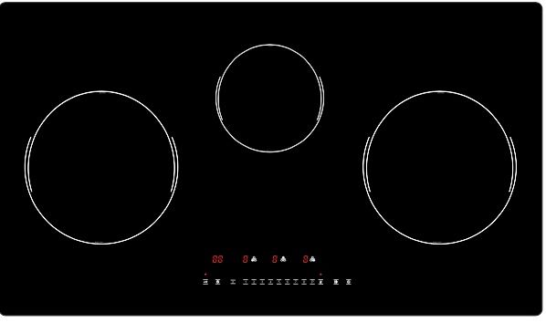  Bếp điện từ (LI3-08) (Mặt bếp chữ nhật) 