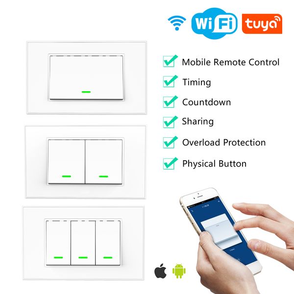  Công tắc thông minh - TB2 (Mặt chữ nhật) 