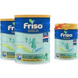  Bộ 2 Hộp Sữa Bột Friso Gold 4 1400g Dành Cho Trẻ Từ 2 - 6 Tuổi 