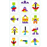  Đồ Chơi Giáo Dục Bảng Xếp Khối Hình Tetris 