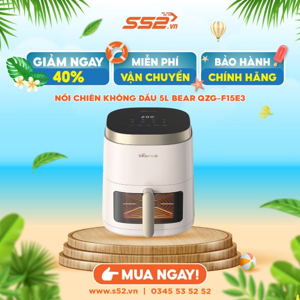 Khám Phá Nồi Chiên Bear - Giải Pháp Nấu Ăn Thông Minh Cho Gia Đình Bạn