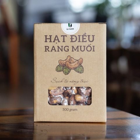  Hạt điều rang muối Ej Farm 400g 