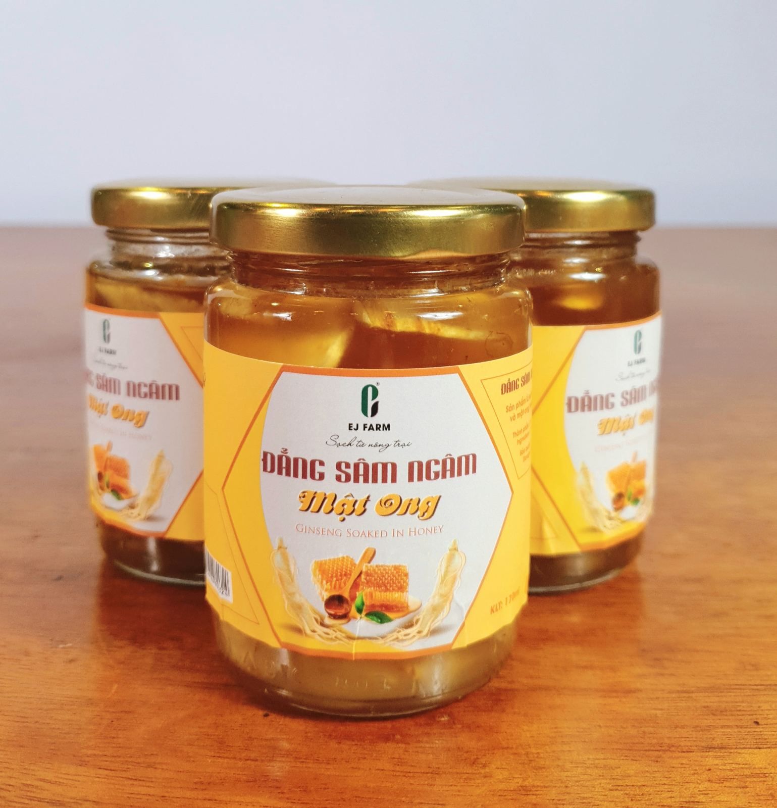 Đẳng sâm ngâm mật ong EJ Farm