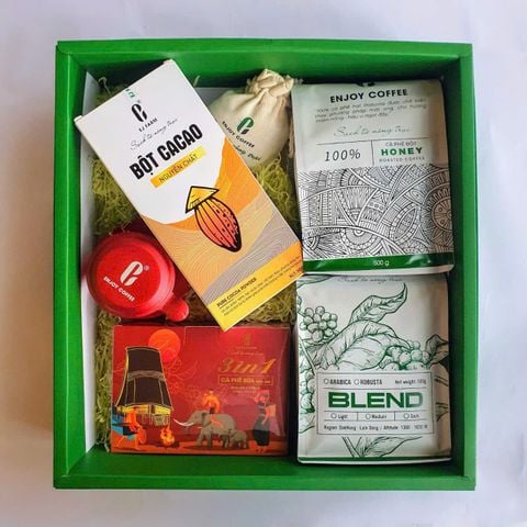  Set hộp quà tết Xuân Sang Enjoy Coffee 740 