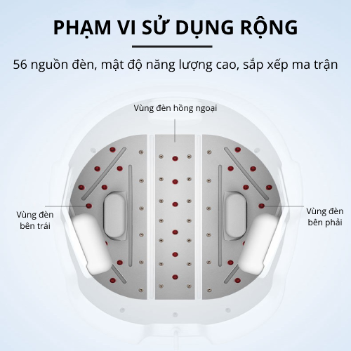 Nón laser hỗ trợ mọc tóc giảm dầu chân tóc - LESCOLTON