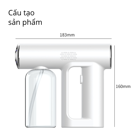 Máy phun sương khử khuẩn nano kết hợp UV diệt virus - NANO SPRAY