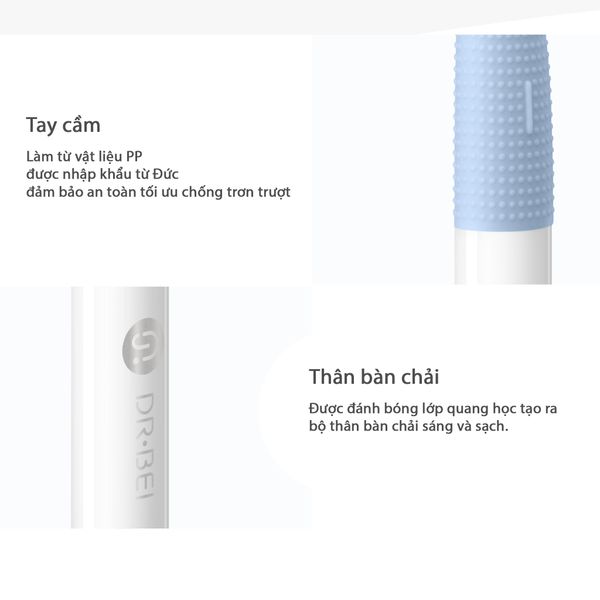 Bàn chải đánh răng Bass Tootbrush DR.BEI