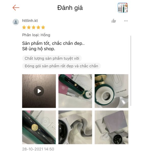 Máy hút mụn đầu đen 3 cường độ có đèn led và kính lúp - ROMANDA