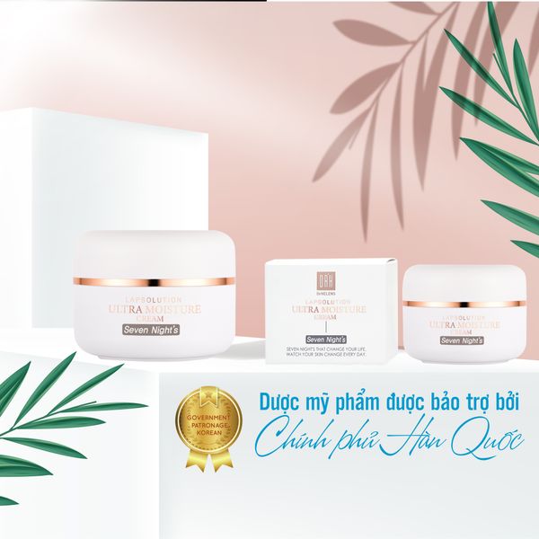 Kem dưỡng ẩm chống lão hóa Seven Night's Lap Solution Ultra Moisture Cream