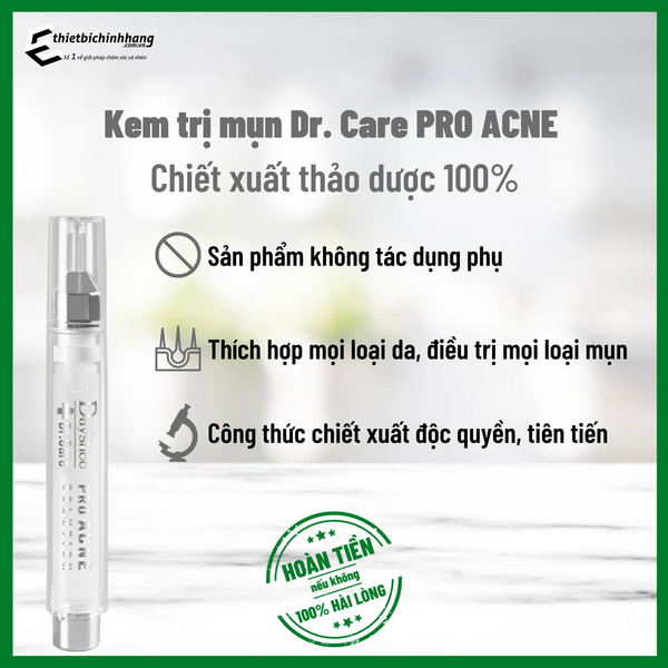 Serum trị mụn chiết xuất nọc Ong và Thảo dược - DR.CARE PRO ACNE SOLUTION