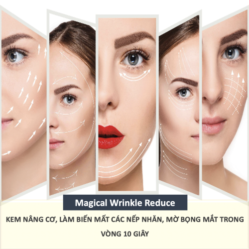 Kem xóa nhăn mờ bọng mắt sau 10 giây chiết xuất 10 loại thảo dược - MAGICAL WRINKLE REDUCE