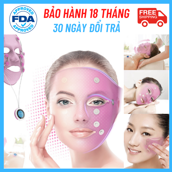 Mặt nạ nâng cơ 3D massage 360 độ công nghệ EMS độc quyền - VLINE MASK