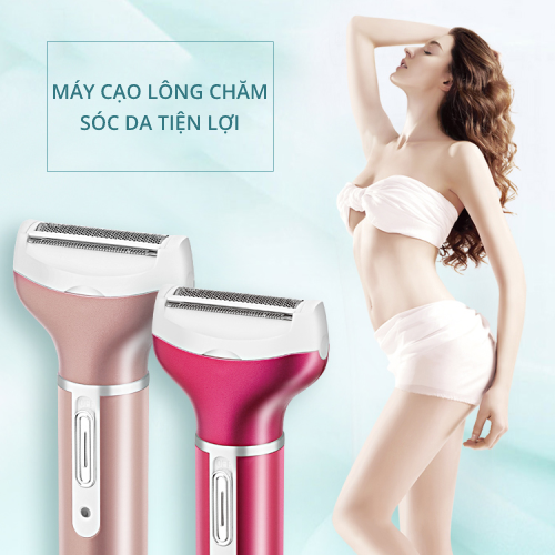 Máy cạo lông 4 in 1 đa năng chính hãng chất liệu không gỉ - CE MARSKE