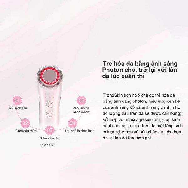 Máy đẩy tinh chất nâng cơ trẻ hoá da 6in1 Nanotime F65U