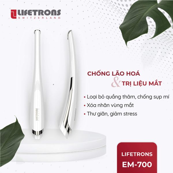 Máy massage chống lão hóa và trị liệu mắt Lifetrons