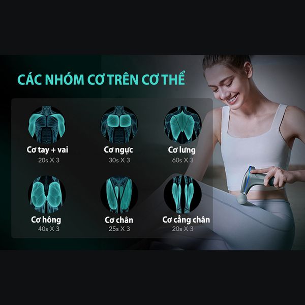 Súng massage SKG F7-E KATA