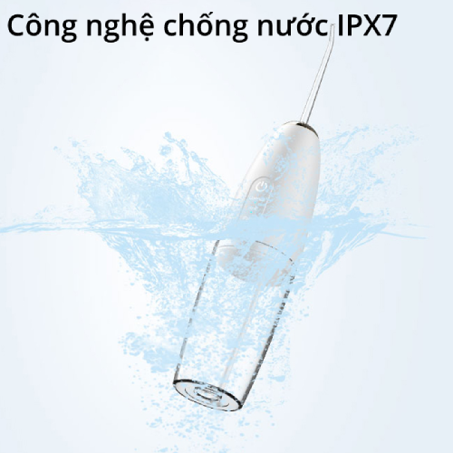 Máy tăm nước nha khoa cao cấp kháng nước IPX7 chuẩn FDA USA - CLEAN PRO