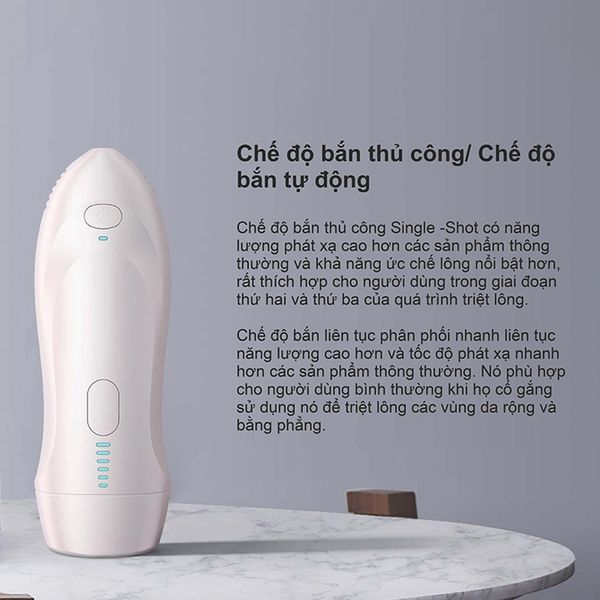 Máy triệt lông trẻ hoá da công nghệ IPL super Photon Nanotime B62F