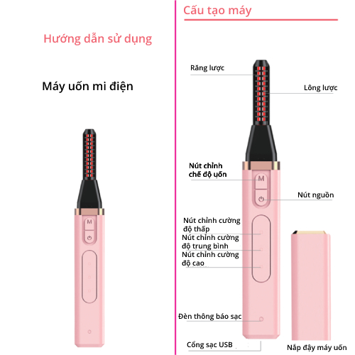 Máy uốn cong lông mi định hình hồng ngoại - PERFECT CURVE