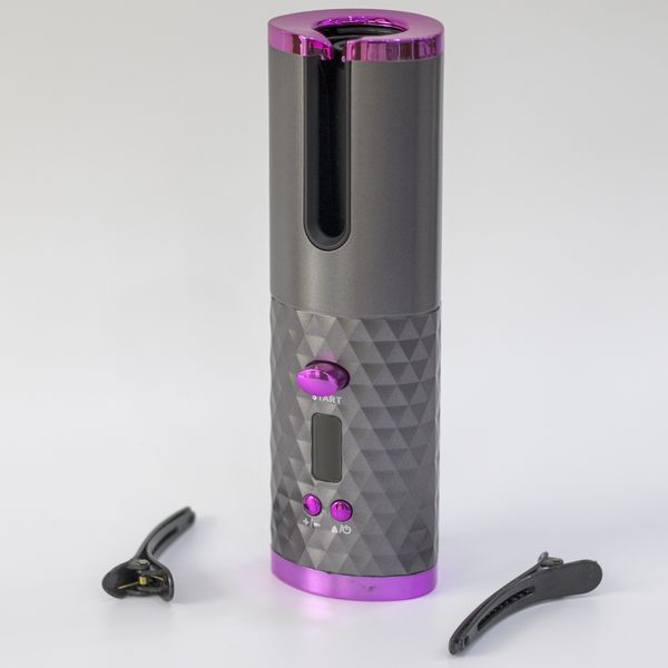 Máy uốn tóc tự động không dây chuẩn FDA 6 cấp độ nhiệt màn hình LCD - HACHIKA