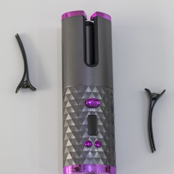 Máy uốn tóc tự động không dây chuẩn FDA 6 cấp độ nhiệt màn hình LCD - HACHIKA