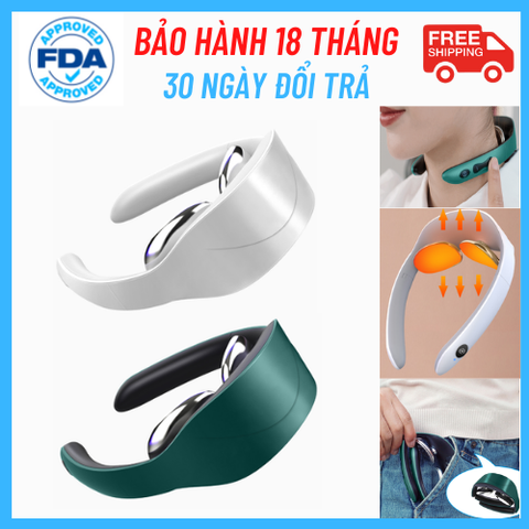 Máy massage cổ Cảm ứng Xung điện từ Giảm đau Cổ Vai Gáy thông minh Công nghệ Nhật Bản - SMART BELT