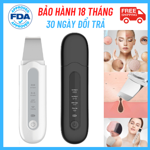 Máy sủi da tẩy tế bào chết 4 chế độ bằng sóng EMS - MASTER FACE