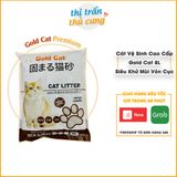  Cát vệ sinh cho mèo Gold Cat 8L siêu khử mùi vón cục | Cát Nhật Cao Cấp 