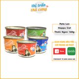  Thức ăn cho mèo pate Happy Cat 160g - SIÊU TIẾT KIỆM cat happy | pate Happy cat 