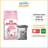  [1Kg Tiết Kiệm] Thức Ăn Hạt Cho Mèo Royal Canin Kitten - Mèo Con 4-12 tháng tuổi 