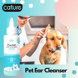  Dung Dịch Vệ Sinh Tai Cho Chó Mèo Purelab Cature 120ml 