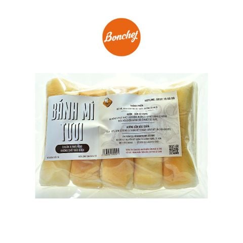  Bánh mì tươi Bonjour - Set 5 bánh 