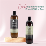  Combo Gội Xả Thảo Mộc Phục Hồi Cho Tóc (2) 