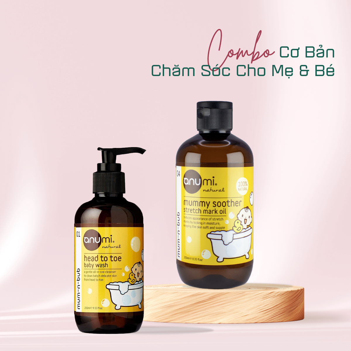  Combo Cơ Bản Chăm Sóc Cho Mẹ & Bé (2) 