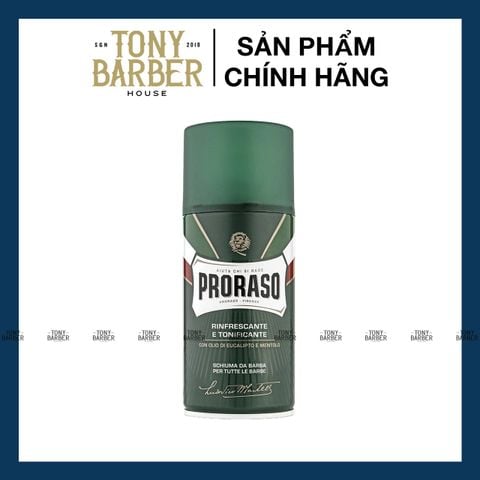 Bọt cạo râu Proraso Shaving Foam Menthol & Eucalyptus